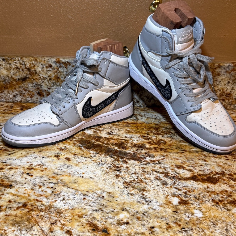 Dior x Nike High-Top Sneakers